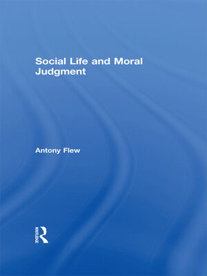 cover image of Social Life and Moral Judgment